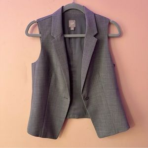 J. Jill gray lightweight wool vest